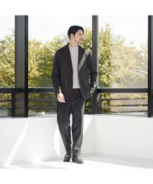 BEAUTY&YOUTH UNITED ARROWS(ビューティーアンドユースユナイテッドアローズ)の【WEB限定 WARDROBE SMART】ニットフランネル リラックス セットアップ/ジャケット&イージーパンツ(セットアップ)