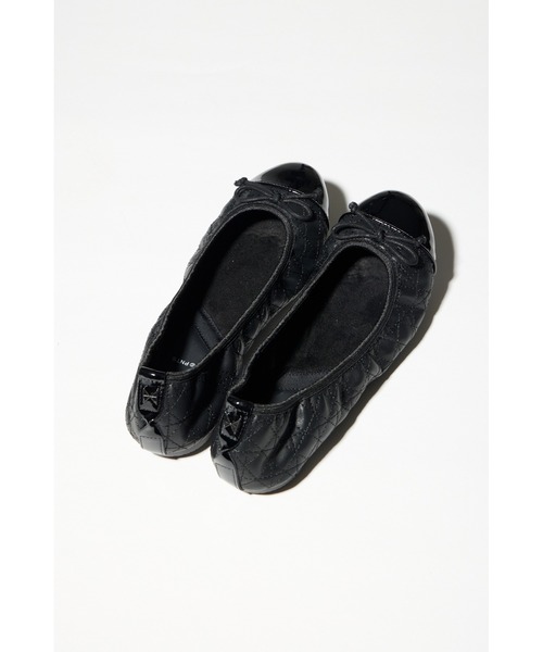 BUTTERFLY TWISTS（バタフライツイスト）の「【BUTTERFLY TWISTS / バタフライツイスト 】OLIVIA PEANUTS  / オリビア ピーナッツ（パンプス・レディース・ブラック×ブラック/ブラック×レッド・40/38/39）」の6枚目の写真