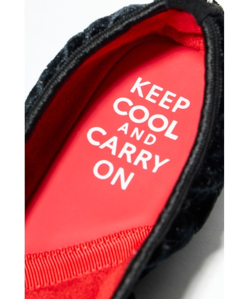 BUTTERFLY TWISTS（バタフライツイスト）の「【BUTTERFLY TWISTS / バタフライツイスト 】OLIVIA PEANUTS  / オリビア ピーナッツ（パンプス・レディース・ブラック×ブラック/ブラック×レッド・40/38/39）」の10枚目の写真