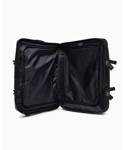 EMPORIO ARMANI EA7(エンポリオアルマーニイーエーセブン)の「【エンポリオ アルマーニ EA7】機内持ち込み用スーツケース テクニカルファブリック(スーツケース/キャリーバッグ・メンズ・ブラック・FREE)」の4枚目の写真