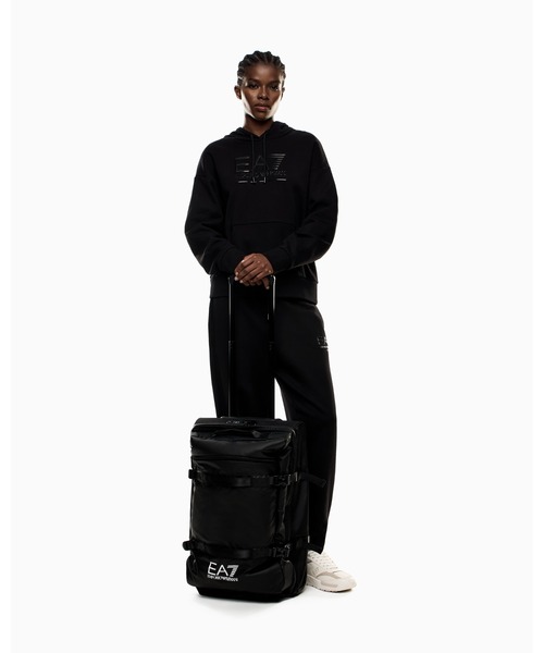 EMPORIO ARMANI EA7(エンポリオアルマーニイーエーセブン)の「【エンポリオ アルマーニ EA7】機内持ち込み用スーツケース テクニカルファブリック(スーツケース/キャリーバッグ・メンズ・ブラック・FREE)」の6枚目の写真