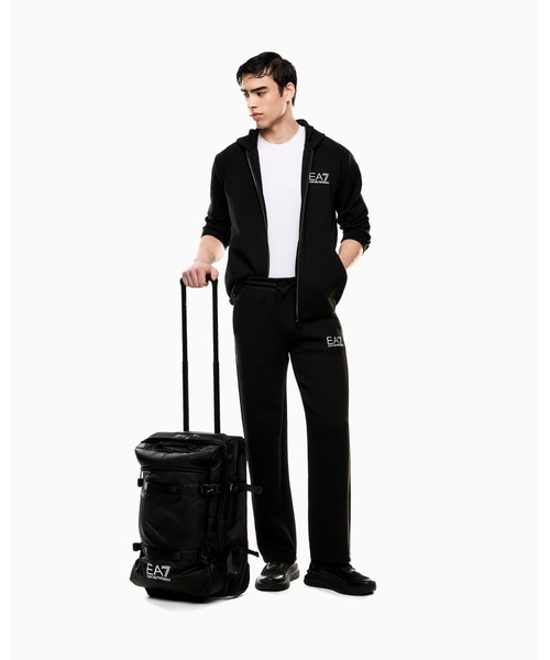 EMPORIO ARMANI EA7(エンポリオアルマーニイーエーセブン)の「【エンポリオ アルマーニ EA7】機内持ち込み用スーツケース テクニカルファブリック(スーツケース/キャリーバッグ・メンズ・ブラック・FREE)」の8枚目の写真