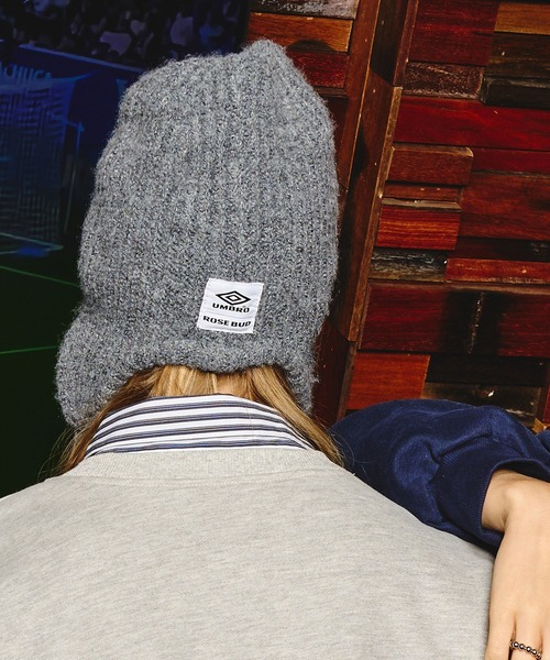 UMBRO(アンブロ)の「(UMBRO × ROSE BUD)KNIT CAP(ニットキャップ/ビーニー・レディース・ブラウン/グレー・ONE SIZE)」の13枚目の写真