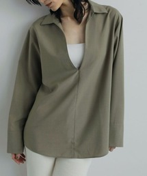 anuke（アンヌーク）の「[anuke/アンヌーク] DEEP SKIPPER シャツブラウス（シャツ/ブラウス）」