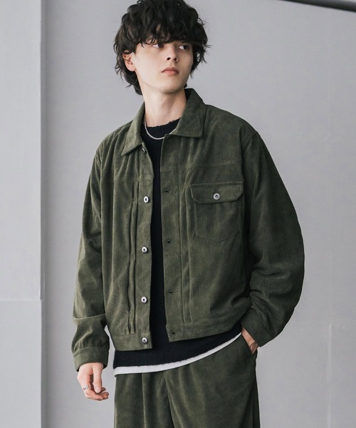 ROOKIES セット セール】コーデュロイセットアップ 1stショートジャケット/短丈