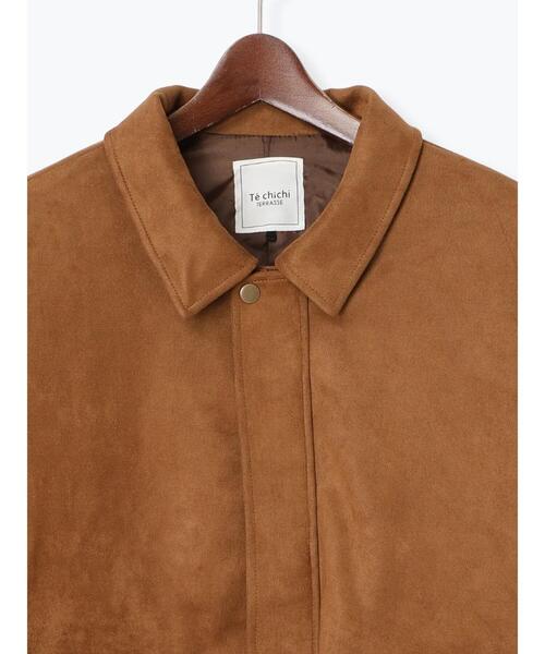 Te chichi TERRASSE(テチチテラス)の「オーバーサイズブルゾン《2025autumn catalog item》(ブルゾン・レディース・ブラウン/ブラック/キャメル・F)」の15枚目の写真