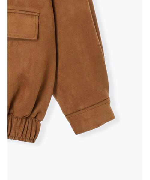 Te chichi TERRASSE(テチチテラス)の「オーバーサイズブルゾン《2025autumn catalog item》(ブルゾン・レディース・ブラウン/ブラック/キャメル・F)」の16枚目の写真