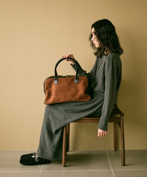 Lutim by u（ルチバイユー）の「Combination boston bag