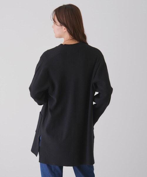 Jayro(ジャイロ)の「もちもちトッパーカーディガン(カーディガン/ボレロ・レディース・グレー/ベージュ/ネイビー/ブラック/ホワイト系その他・M)」の9枚目の写真