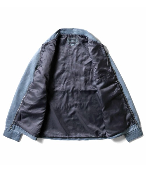 HOUSTON ヒューストン PIGMENT NYLON VIETNAM JACKET ピグメント加工