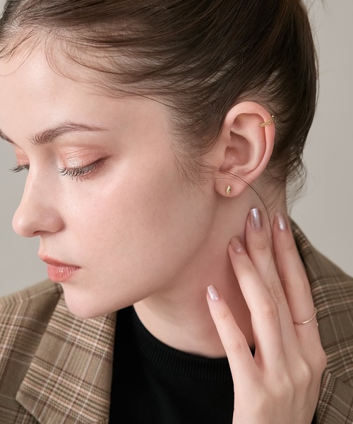 NOJESS（ノジェス）の「【WEB限定】K10北斗七星パールピアス（ピアス