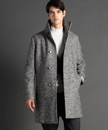 MONSIEUR NICOLE | BEL＆CO ブークレージャージ スタンドカラーコート(その他アウター)