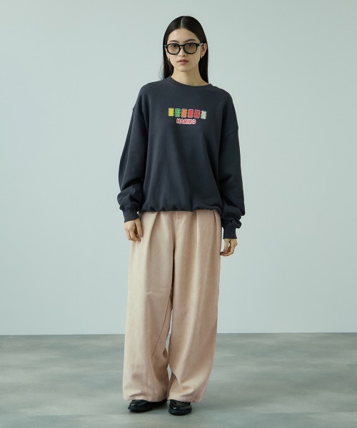 VICKY（ビッキー）の「サージ2タックワイドパンツ≪手洗い可能≫（その他パンツ・レディース・ブラウン/ブラック/アイボリー・M）」の17枚目の写真