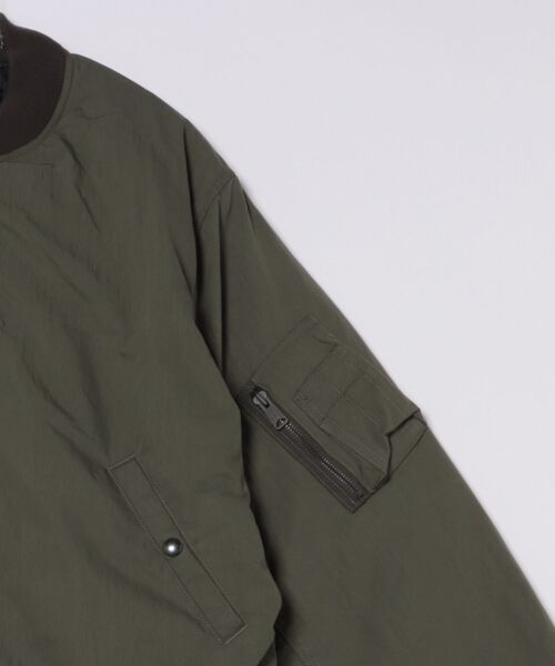 HOUSTON(ヒューストン)の「HOUSTON ライトMA-1(MA-1・メンズ・ブラック/グレー系その他/オリーブドラブ・MEDIUM/LARGE/X-LARGE/XX-LARGE)」の11枚目の写真