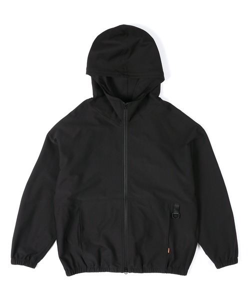 The DUFFER of ST.GEORGE（ザダファーオブセントジョージ）の「[360° THE CIRCLE STRETCH] BY WONDER SHAPE：セットアップ 軽量 フーデッドジップアウター（その他アウター・メンズ・ブラック・X-LARGE/LARGE/MEDIUM/SMALL）」の6枚目の写真