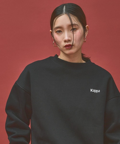 Kappa（カッパ）の「≪Kappa×and ST ウェルネスクラブ≫Running Clubデザインスウェット (ユニセックス)（スウェット・レディース・ブラック/ホワイト・SMALL/MEDIUM/LARGE）」の10枚目の写真