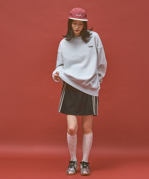 Kappa（カッパ）の「≪Kappa×and ST ウェルネスクラブ≫Running Clubデザインスウェット (ユニセックス)（スウェット・レディース・ブラック/ホワイト・SMALL/MEDIUM/LARGE）」の12枚目の写真