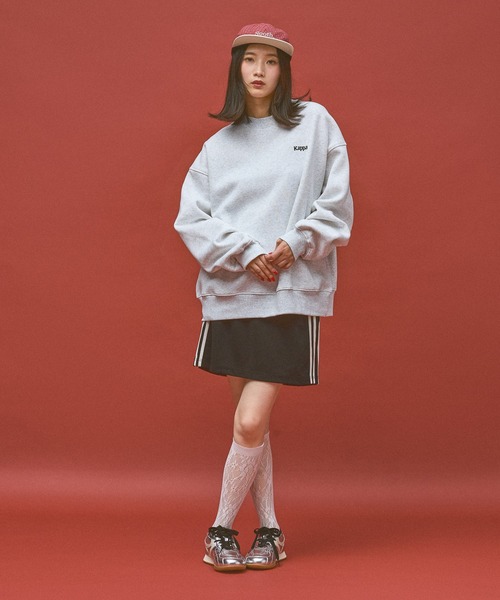 Kappa（カッパ）の「≪Kappa×and ST ウェルネスクラブ≫Running Clubデザインスウェット (ユニセックス)（スウェット・レディース・ブラック/ホワイト・SMALL/MEDIUM/LARGE）」の13枚目の写真