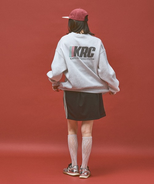 Kappa（カッパ）の「≪Kappa×and ST ウェルネスクラブ≫Running Clubデザインスウェット (ユニセックス)（スウェット・レディース・ブラック/ホワイト・SMALL/MEDIUM/LARGE）」の14枚目の写真