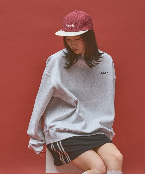 Kappa（カッパ）の「≪Kappa×and ST ウェルネスクラブ≫Running Clubデザインスウェット (ユニセックス)（スウェット・レディース・ブラック/ホワイト・SMALL/MEDIUM/LARGE）」の18枚目の写真