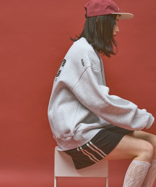 Kappa（カッパ）の「≪Kappa×and ST ウェルネスクラブ≫Running Clubデザインスウェット (ユニセックス)（スウェット・レディース・ブラック/ホワイト・SMALL/MEDIUM/LARGE）」の19枚目の写真