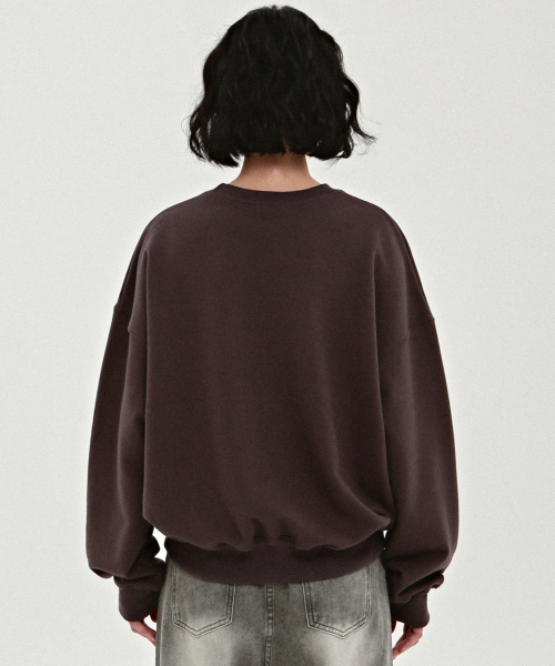 NICK&NICOLE(ニックアンドニコール)の「NICOLE BUTTERFLY QUALITY SWEATSHIRT_CHARCOAL(スウェット・レディース・その他・FREE)」の3枚目の写真