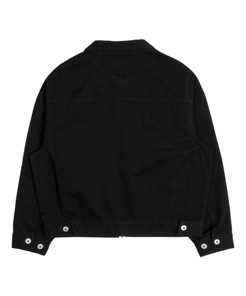 THECOLDESTMOMENT(ザコールデストモーメント)の「TCM washed mini logo jacket (black)(デニムジャケット・レディース・その他・SMALL/MEDIUM/LARGE)」の3枚目の写真