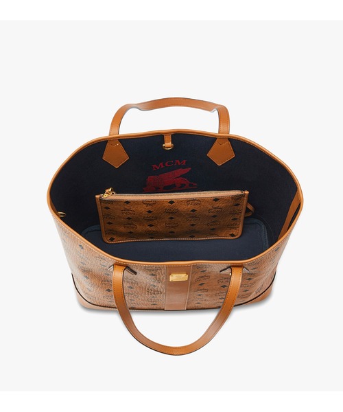 MCM（エムシーエム）の「Liz ショッパーバッグ - ヴィセトス（トートバッグ・レディース・ブラック/ブラウン/ピンク・MEDIUM）」の14枚目の写真