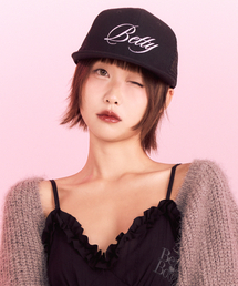 CNVS（ベティ ブープ）の「ベティブープメッシュトラッカーハット_ブラック（キャップ）」