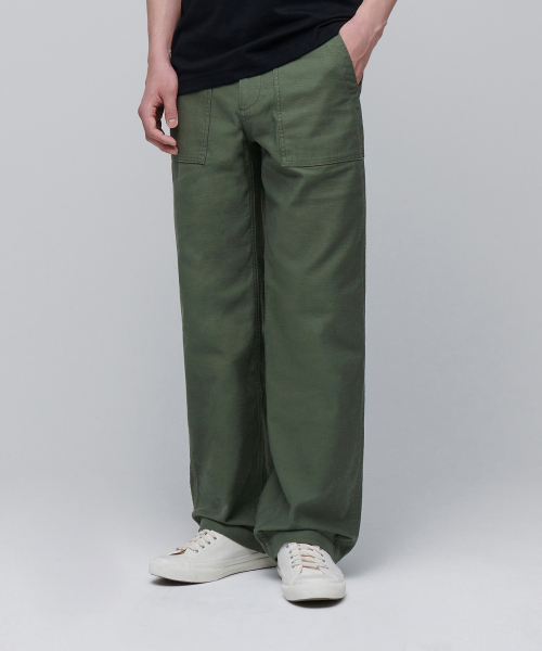 MUSINSA STANDARD（ムシンサスタンダード）の「レプリカパティグパンツ [セージグリーン]（その他パンツ・メンズ・その他・40/38/42/36/34/32/30/31/33/26/27/28/29）」の2枚目の写真