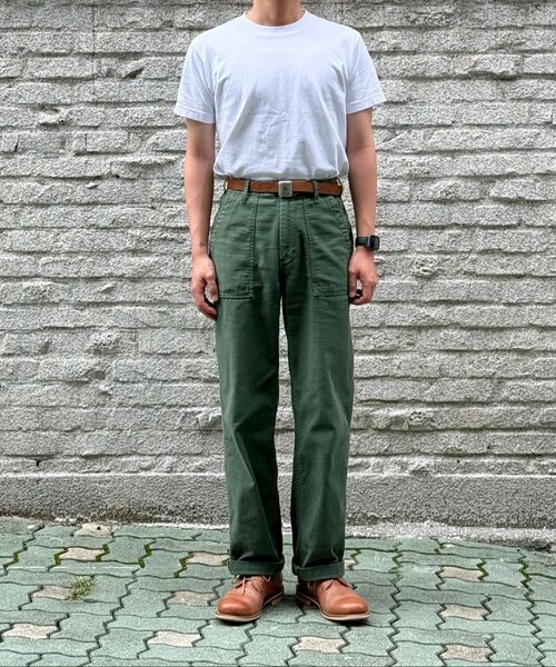MUSINSA STANDARD（ムシンサスタンダード）の「レプリカパティグパンツ [セージグリーン]（その他パンツ・メンズ・その他・40/38/42/36/34/32/30/31/33/26/27/28/29）」の11枚目の写真