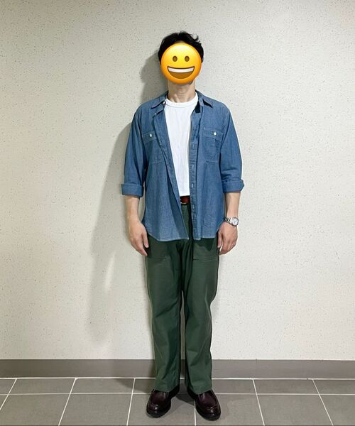 MUSINSA STANDARD（ムシンサスタンダード）の「レプリカパティグパンツ [セージグリーン]（その他パンツ・メンズ・その他・40/38/42/36/34/32/30/31/33/26/27/28/29）」の21枚目の写真