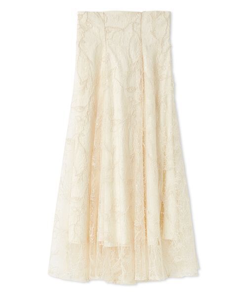 SNIDEL（スナイデル）の「エンブロイダリースカート（スカート・レディース・アイボリー/ブラック/マルチ・0/1）」の21枚目の写真