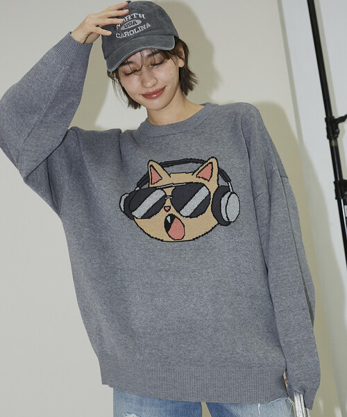 セール】マリマリマリー×PUBLUX ドロ ジャガードニット【限定展開