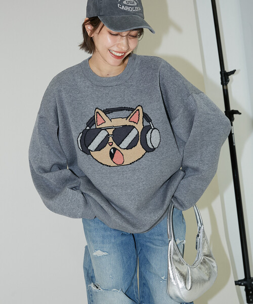 セール】マリマリマリー×PUBLUX ドロ ジャガードニット【限定展開