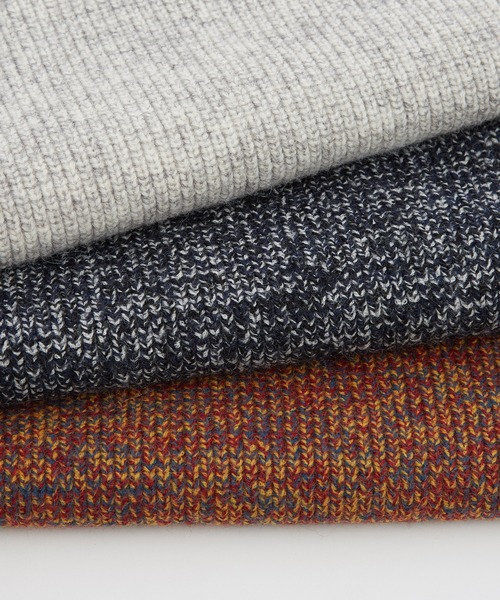 improves（インプローブス）の「ミックスカラー ヘンリーネック ルーズニットプルオーバー（ニット/セーター・メンズ・グレー/ブラウン/ネイビー・MEDIUM/LARGE）」の18枚目の写真