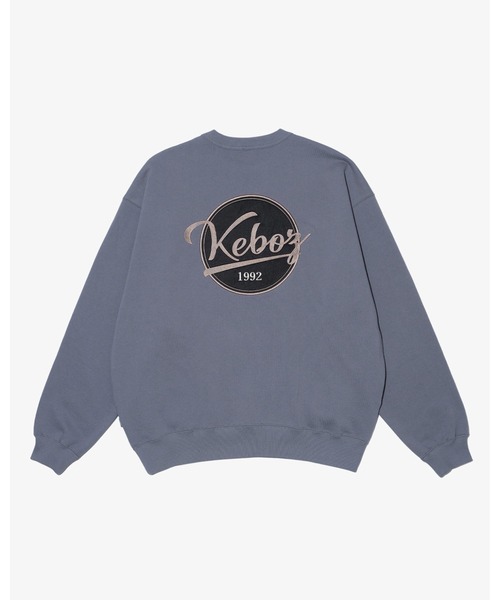 KEBOZ（ケボズ）の「BB SWEAT CREWNECK（スウェット・メンズ・ブラック/チャコールグレー/グレー/イエロー・S/M/L/XL/2XL）」の2枚目の写真