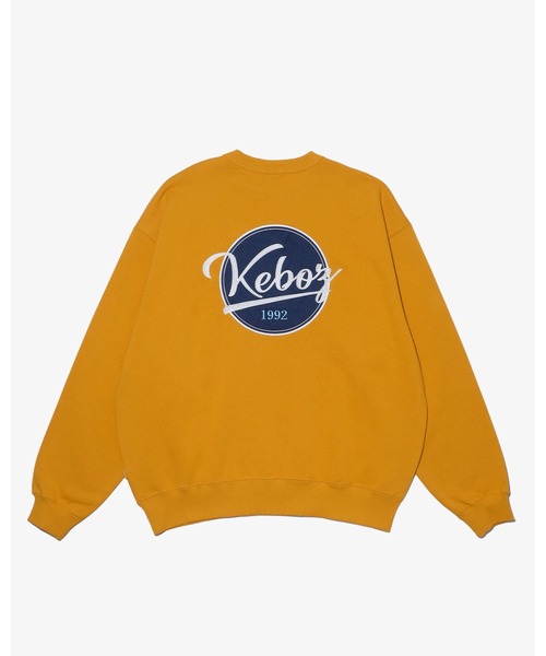 KEBOZ（ケボズ）の「BB SWEAT CREWNECK（スウェット・メンズ・ブラック/チャコールグレー/グレー/イエロー・S/M/L/XL/2XL）」の6枚目の写真