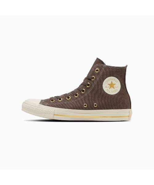 CONVERSE（コンバース）の「CONVERSE ALL STAR GOLDSTRIPE Z HI（コンバース オールスター ゴールドストライプ Z HI）（スニーカー・レディース・クリーム/ダークブラウン/ブラック系・23cm/23.5cm/24cm/24.5cm/25cm）」の12枚目の写真