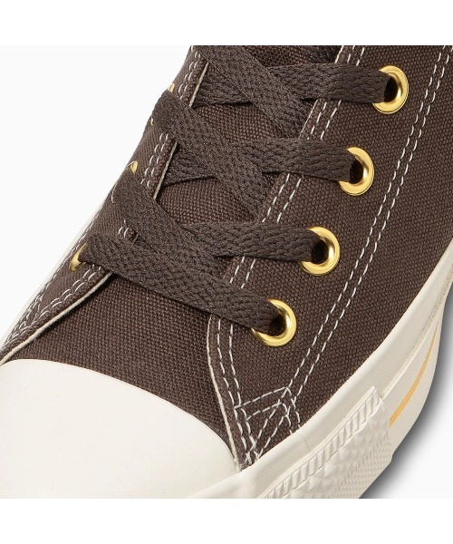 CONVERSE（コンバース）の「CONVERSE ALL STAR GOLDSTRIPE Z HI（コンバース オールスター ゴールドストライプ Z HI）（スニーカー・レディース・クリーム/ダークブラウン/ブラック系・23cm/23.5cm/24cm/24.5cm/25cm）」の17枚目の写真