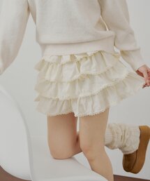 Chico（チコ）の「フリルティアードミニスカート（スカート・レディース）」