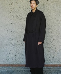 LIDNM（リドム）の「BALMACAAN COCOON COAT（ステンカラーコート