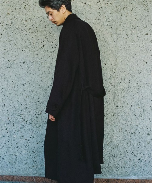T/W KERSEY BALMACAAN COAT（ステンカラーコート）｜LIDNM（リドム）の