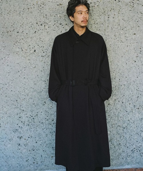 T/W KERSEY BALMACAAN COAT（ステンカラーコート）｜LIDNM（リドム）の