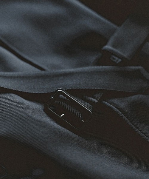 LIDNM(リドム)の「T/W KERSEY BALMACAAN COAT(ステンカラーコート・メンズ・ブラック系その他・MEDIUM/LARGE)」の22枚目の写真