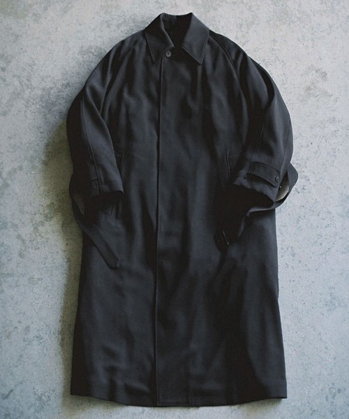 T/W KERSEY BALMACAAN COAT（ステンカラーコート）｜LIDNM（リドム）の