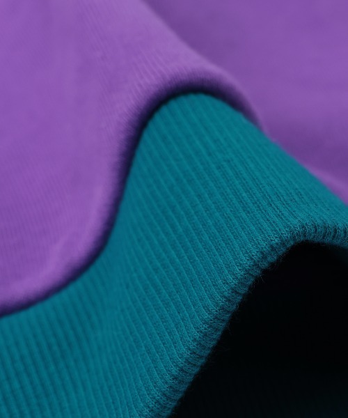 チチカカ（チチカカ）の「配色ハーフジッププルオーバー（スウェット・レディース・オートミール/ピンク/パープル・FREE）」の16枚目の写真