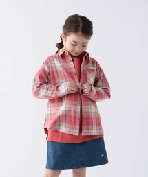 BAYFLOW | [メンズとお揃い♪]ヴィンテージライクアソートチェックシャツ(KIDS)(シャツ/ブラウス)
