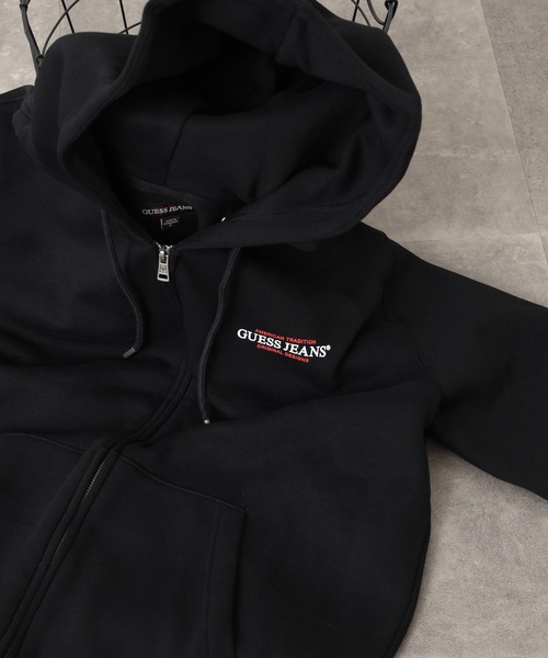 GUESS JEANS(ゲスジーンズ)の「GUESS JEANS ジップアップパーカー(パーカー・メンズ・ブラック・S/XL/L/M)」の1枚目の写真