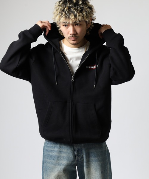 GUESS JEANS(ゲスジーンズ)の「GUESS JEANS ジップアップパーカー(パーカー・メンズ・ブラック・S/XL/L/M)」の19枚目の写真